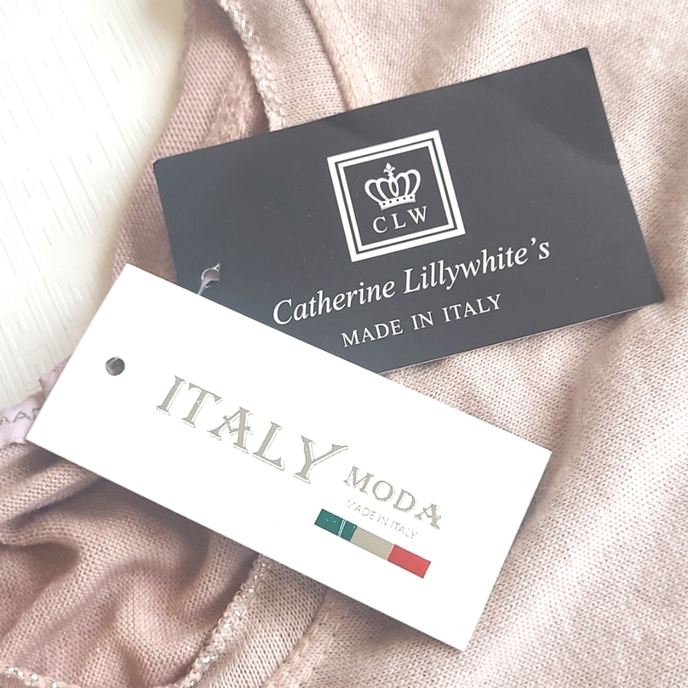 Catherine Lillywhite's, Light Pink Long Sleeve Top